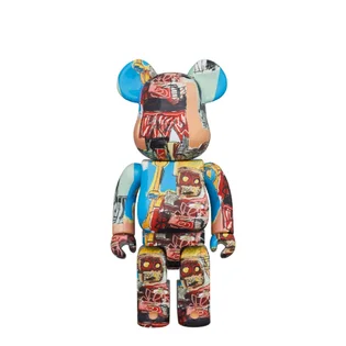 Medicom 100% + 400% Jean-Michel Basquiat #6 Be@rbrick Toy