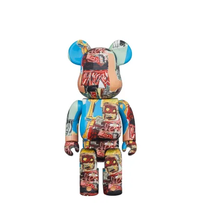 Medicom 100% + 400% Jean-Michel Basquiat #6 Be@rbrick Toy