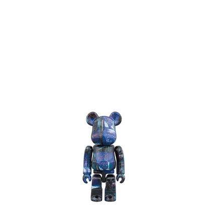 Medicom 100% + 400% Jean Michel Basquiat #7 Be@rbrick Toy