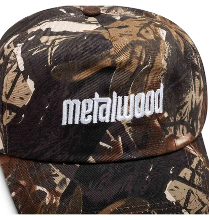 Metalwood Logo 5-Panel Hat (Camo)