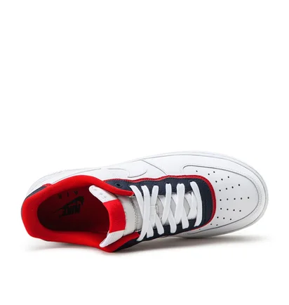 Nike Air Force 1 '07 LV8 1 (Weiß / Rot / Obsidian)