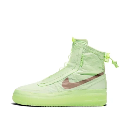 Nike WMNS Air Force 1 Shell (Neon Grün)