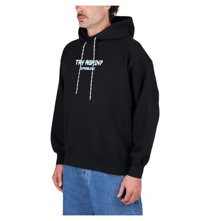 No Problemo Try Again Hoodie (Schwarz)