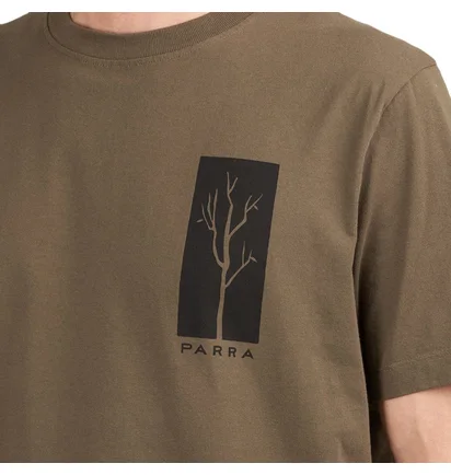 Parra Dead Tree T-Shirt (Oliv)