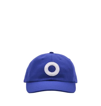 Pop Trading Company Wool O Sixpanel Hat (Blau)