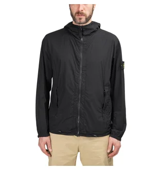 Stone Island Skin Touch Nylon-TC Packable Jacket (Schwarz)