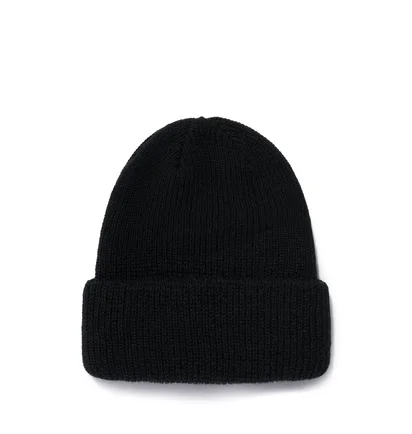 Stüssy Basic Cuff Beanie (Schwarz)