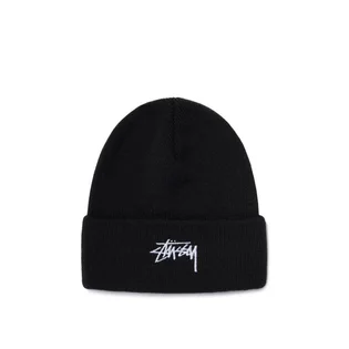 Stüssy Stock Cuff Beanie (Schwarz)