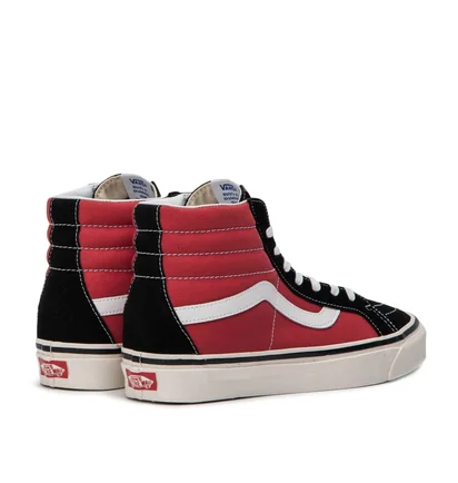 Vans SK8-Hi 38 DX Anaheim Factory (OG Schwarz / Rot)