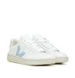 Veja WMNS V-12 Leather (Weiss / Blau)