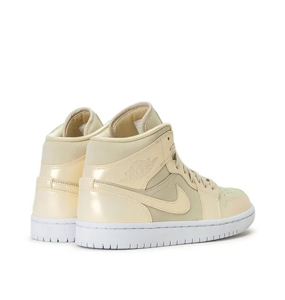 Air Jordan WMNS 1 Mid SE (Beige / Gelb)