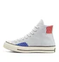 Converse Chuck Taylor 70 Hi Twisted Prep (Grau / Rot / Blau)