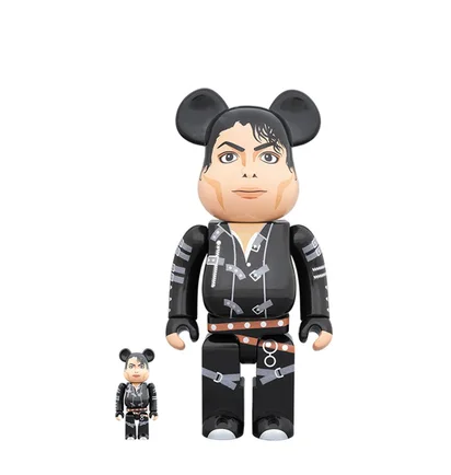 Medicom 100% + 400% Michael Jackson Bad Be@rbrick Toy