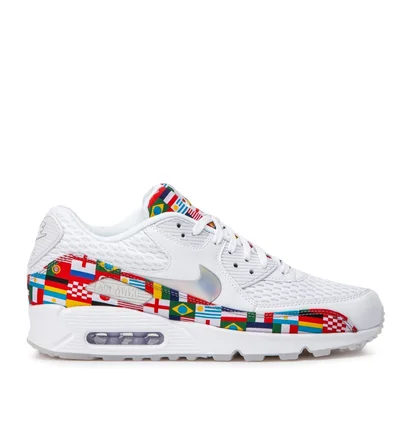 Nike Air Max 90 NIC QS 'International Flag Pack' (White / Multi)