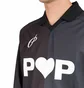 Pop Trading Company Striped Sportif Longsleeve Shirt (Schwarz)