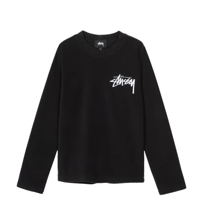 Stüssy WMNS Terra Polar Fleece Longsleeve (Schwarz)