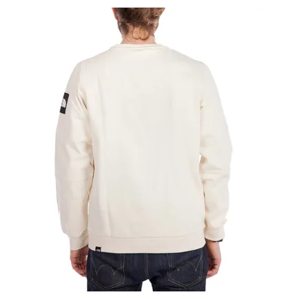The North Face M Fine Crew Sweatshirt (Vintage Weiß)