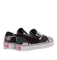 Vans x A Tribe Called Quest UA Classic Slip-On 'ATCQ' Track (Schwarz / Weiß)