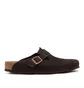 Birkenstock Boston Soft Footbed Suede Leather (Braun)