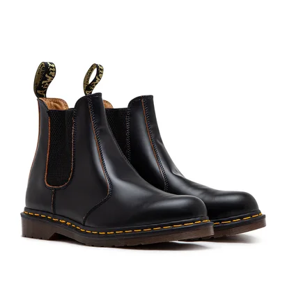 Dr. Martens 2976 Vintage Made in England Chelsea Boots (Schwarz)