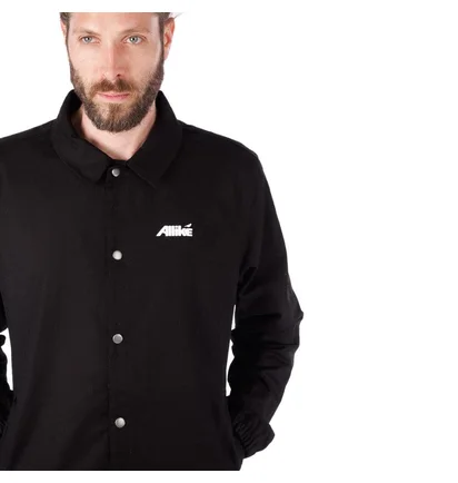 Allike x Black Lodges 'Too Many Chiefs' Coach Jacket (Schwarz)