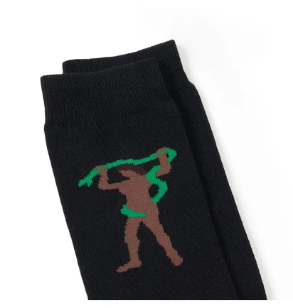 Carne Bollente Milk Snake Socken (Schwarz)