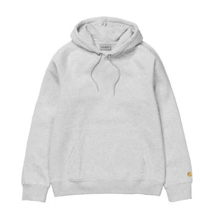 Carhartt WIP Hooded Chase Sweatshirt (Hellgrau)