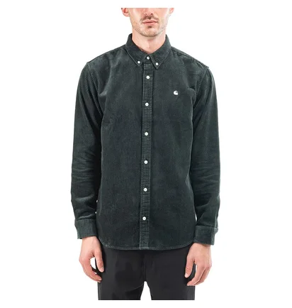 Carhartt WIP Madison Cord Shirt (Dunkelgrün)