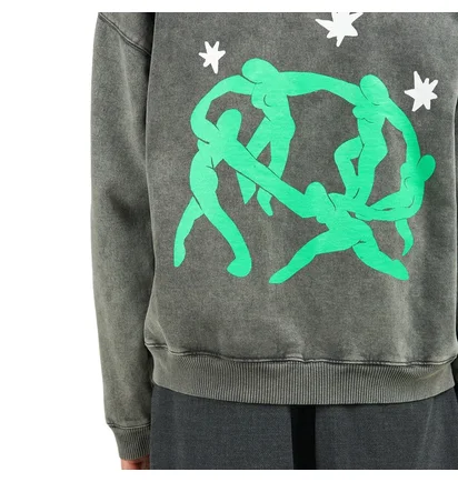 Carne Bollente Sabbat Longue Sweater (Schwarz)