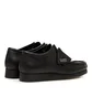 Clarks Originals Wallabee Boot Black Leather (Schwarz)