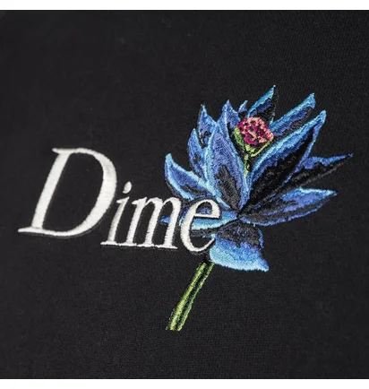 Dime Black Lotus Hoodie (Schwarz)