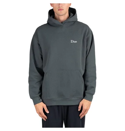 Dime Classic Small Logo Hoodie (Dunkelgrün)