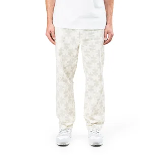 Dime Puzzle Twill Pants (Weiß / Grau)