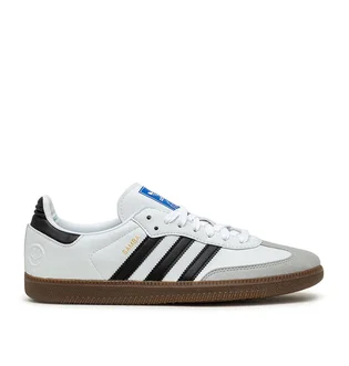 adidas Samba Vegan (Weiß / Schwarz)