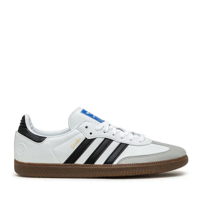 adidas Samba Vegan (Weiß / Schwarz)