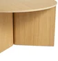 Hay Slit Table Wood Round XL (Braun)