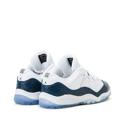 Air Jordan 11 Retro Low LE (PS) (Weiß / Blau)