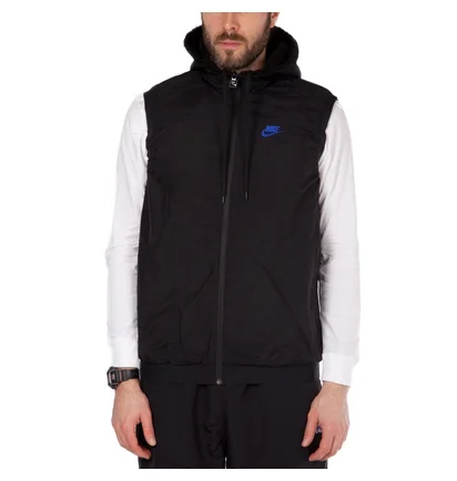 Nike NSW VW Reversible Hood Gilet (Schwarz / Pink)