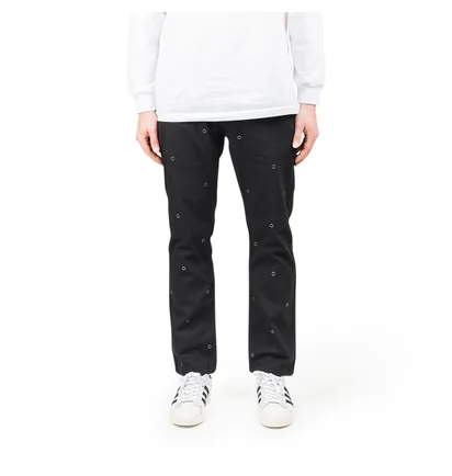 Pleasures Village Rivet Denim Pant (Schwarz)