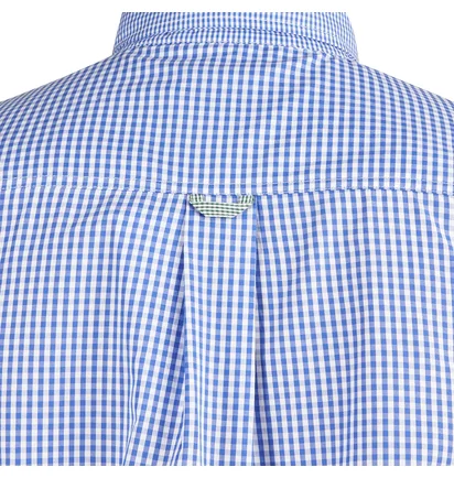 Pop Trading Company Checked BD Shirt (Blau / Grün / Weiß)