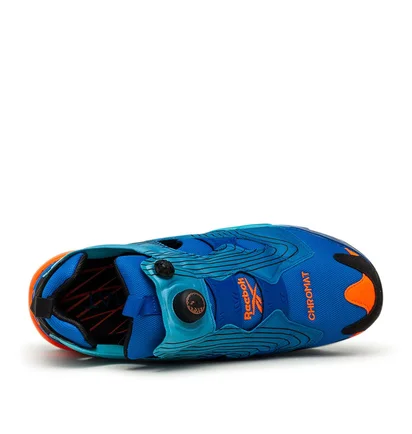 Reebok x Chromat Instapump Fury (Blau / Orange)