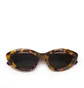 Retrosuperfuture Cocca Spotted Havana Sunglasses (Braun)