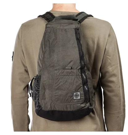 Stone Island GD Compact Nylon Backpack (Olive)