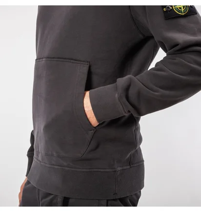 Stone Island Hooded Sweater (Grau)