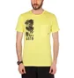 Stone Island Shadow Project Printed SS Catch Pocket Tee (Lemon)