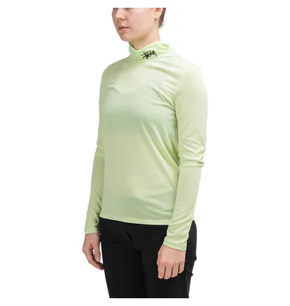 Stüssy WMNS Monty Tissue Mock Neck (Lime)