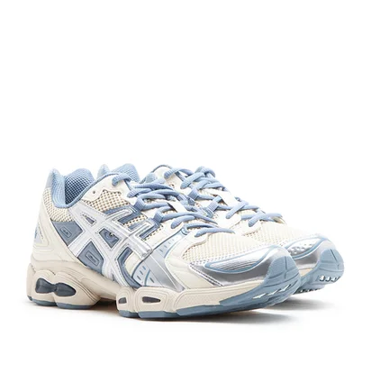 Asics x Wind and Sea Gel-Nimbus 9 (Beige / Silber)
