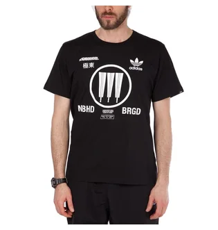 adidas x Neighborhood NBHD Logo T-Shirt (Schwarz)
