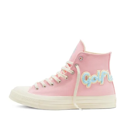 Converse x Golf le Fleur* Chenille Chuck 70 (Rosa)