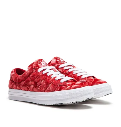 Converse x Golf Le Fleur One Star (Barbados Cherry)